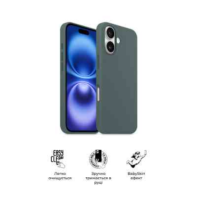 Чехол для мобильного телефона Armorstandart ICON2 MagSafe Apple iPhone 16 Lake Green (ARM81313) Винница