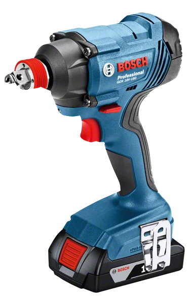 Професійний набір акумуляторного інструменту Bosch GSR 18V-50 + GDX 180-LI 5Ah : з АКБ 18V 5 Ah-3 шт, дриль-шурупокрут, гайкокрут Київ - фото 3