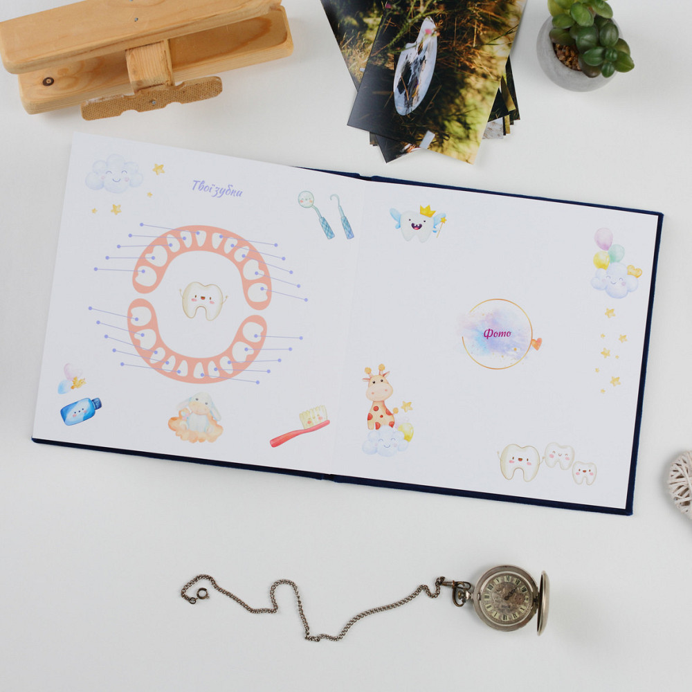 Дитяча метрика у велюровій синій обкладинці Тернополь - изображение 5