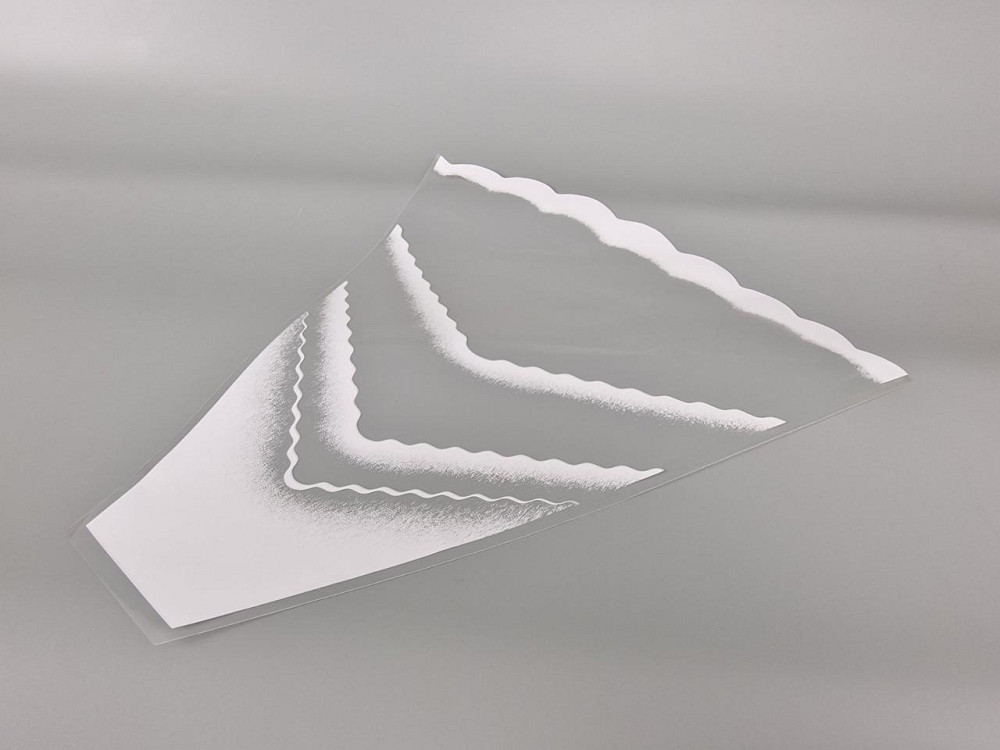 Упаковка конус под цветы h50/10низ/50верх