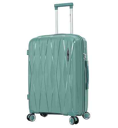 Чемодан полипропиленовый MADISSON 51103 средний 67 см зеленый Киев