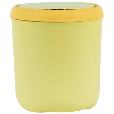 Корзина для бумаг Kite Настольный контейнер для мусора, желтый (K24-011-2) Винница - изображение 2