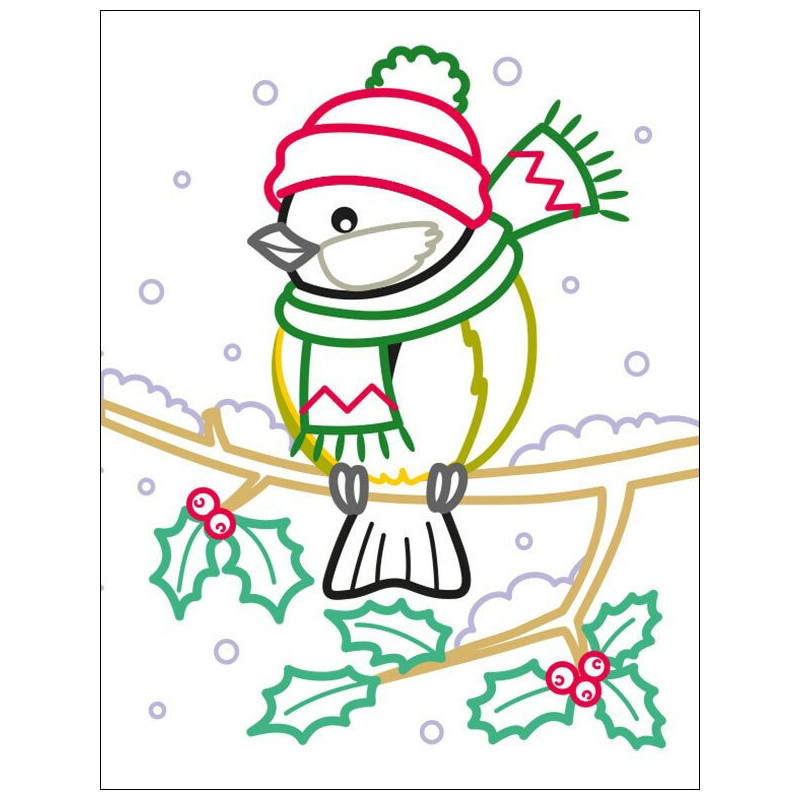 Дитячі кольорові розмальовки "Санта і друзі" 18712, 2-3 роки Вінниця - фото 2