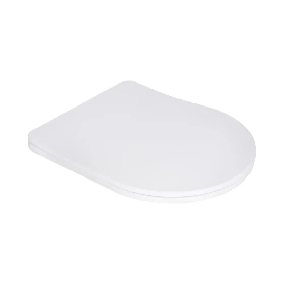 Сидіння для унітаза Qtap (Robin 490,610, Scorpio 490) з мікроліфтом Slim QTSC179W48675 Київ