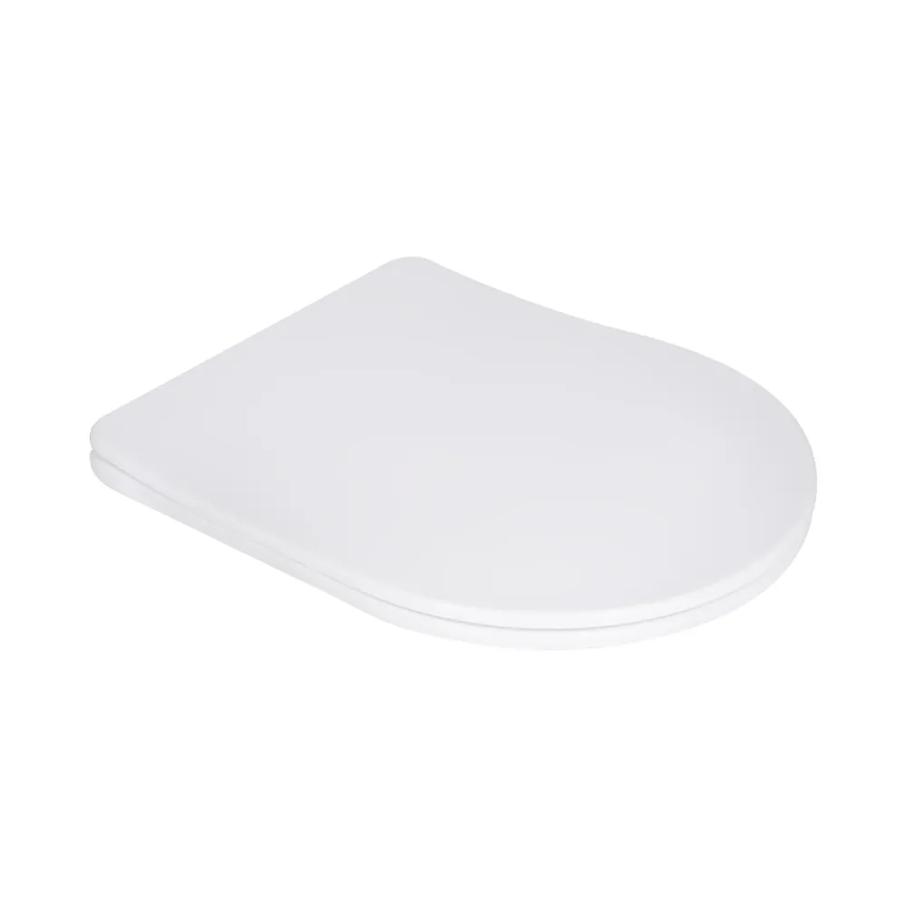 Сидіння для унітаза Qtap (Robin 490,610, Scorpio 490) з мікроліфтом Slim QTSC179W48675 Київ - фото 6