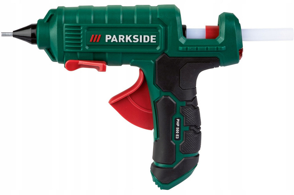 Бездротовий клейовий пістолет на підставці + 3 запасні клеї Parkside (PHP 500 E3) Нововолинськ - фото 2