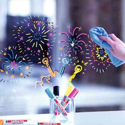 Маркер Edding Glass e-95 1,5-3 мм круглий білий (e-95/49) Вінниця