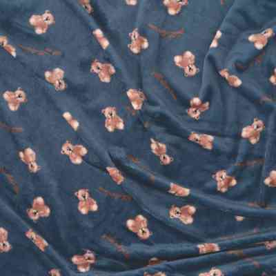 Плед Ardesto Flannel 100% полиэстер, плюшевые мишки 160х200 см (ART0131PB) Вінниця