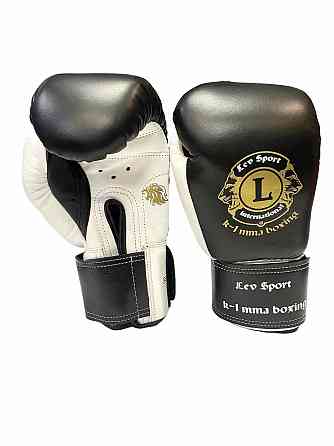 Перчатки боксерские LEV-SPORT VIP кожа 12 oz Вишневе