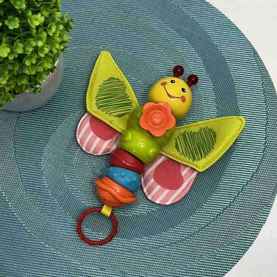 Брязкальце дитяче Limo Toy Метелик 20 см (HB-0033) Чернигов