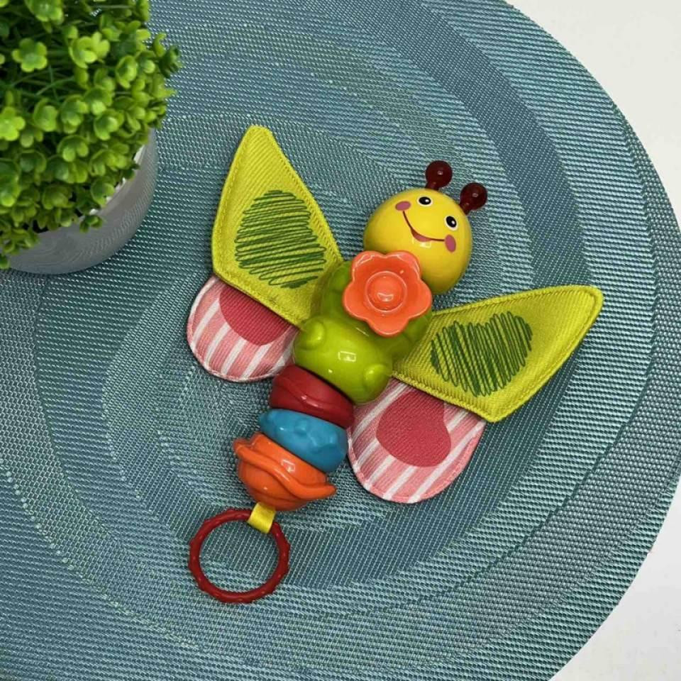 Брязкальце дитяче Limo Toy Метелик 20 см (HB-0033) Чернігів - фото 4