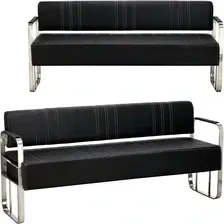 Calissimo Sofa Kanapa Do Salonu Poczekalni Gabinetu Dwuosobowa Srebrna Rama Киев