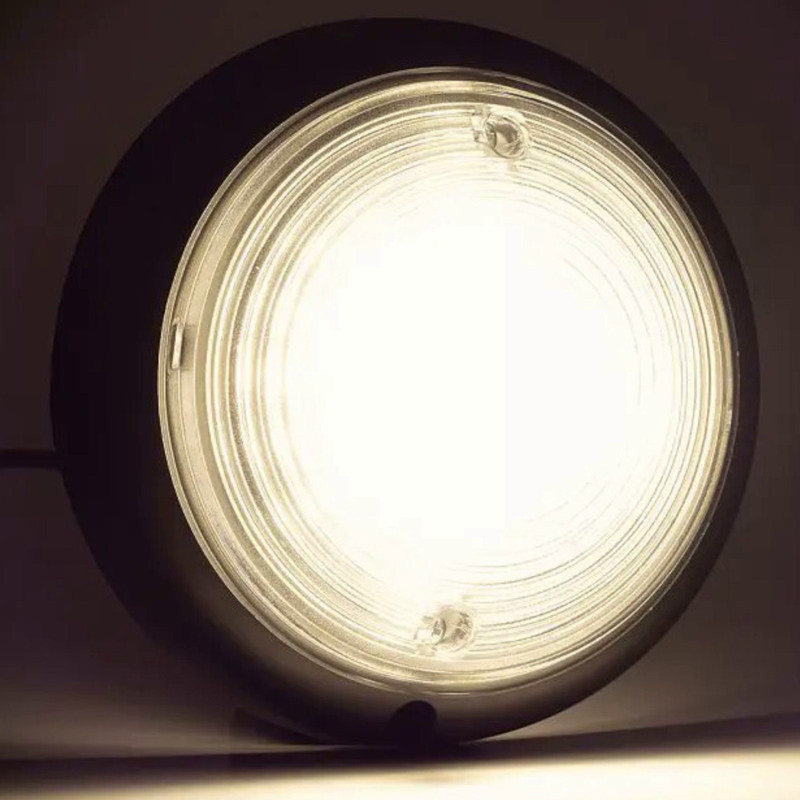 Подсветка универсальная FT-160 CZ LED чёрный, круглый салона Мукачево - изображение 1