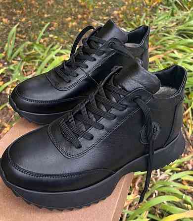 Masis Кроссовки женские MASIS черные натуральная кожа зимние 42р (5642) Коломыя