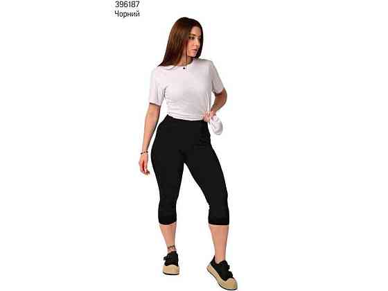 Велосипедки жен. 7100B арт.00-00396187 р.4XL-8XL черный ТМ FAMILY Киев
