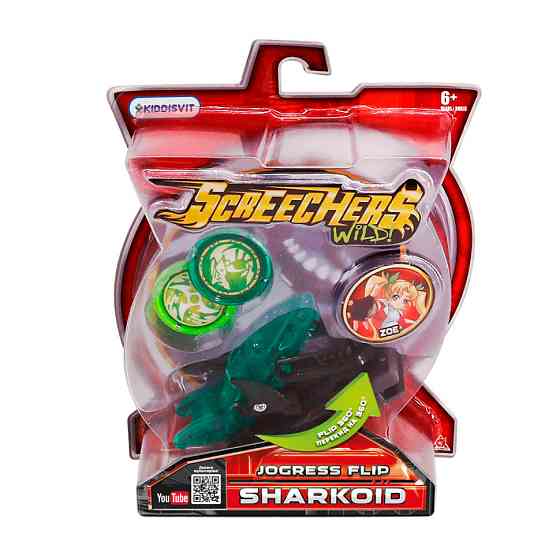 Машинка-трансформер Шаркоид Screechers Wild! EU684204 Винница