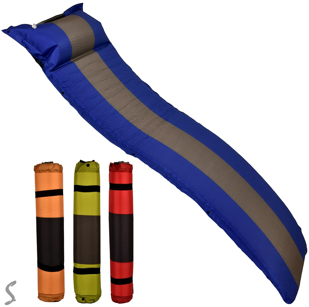 Коврик-матрас самонадувающийся туристический 192*68*3см WSI65063-2 Днепр - изображение 1