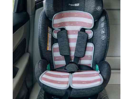 Підкладка для коляски та автокрісла FreeON pink-white Київ