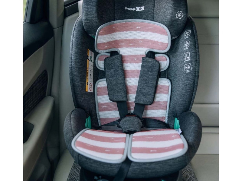Підкладка для коляски та автокрісла FreeON pink-white Київ - фото 1