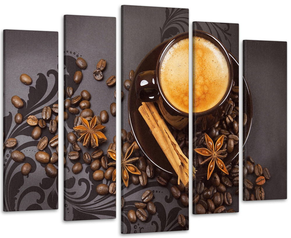 Модульная картина Аромат Кофе Art-139_5 105x150 см Киев - изображение 1