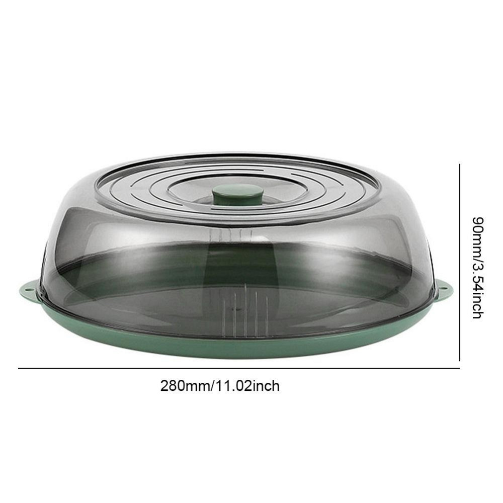 Поднос с крышкой, пластиковый, размером 28 х 9 см, зелёный Каменец-Подольский - изображение 2