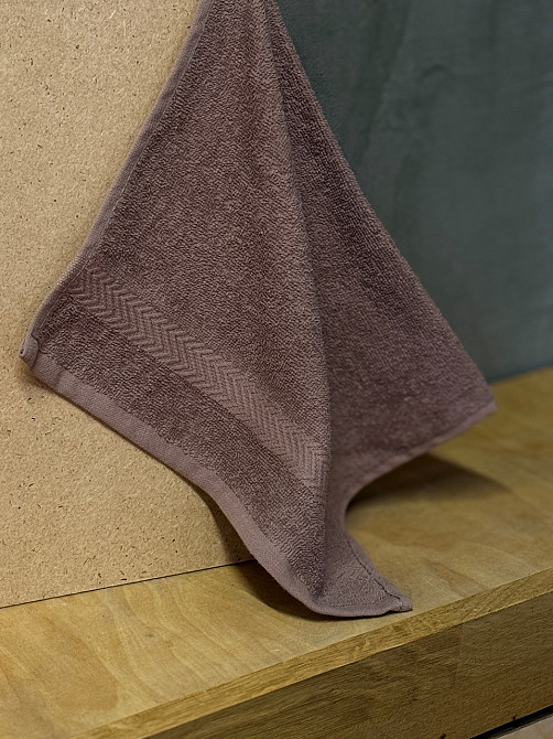 Ecotton Комплект рушників Ecotton 30х50 см махрові 6 шт. серветки для рук 380 г/м² Cappuccino к Коломыя - изображение 1