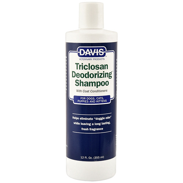 Davis Triclosan Deodorizing Shampoo ДЕВІС ТРИКЛОЗАН дезодораційний шампунь з триклозаном для собак і котів, концентрат Київ - фото 1