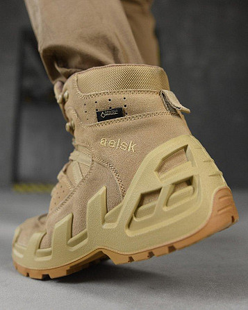 Черевики тактичні aeisk gore tex coyot ВТ6612 Одесса - изображение 3
