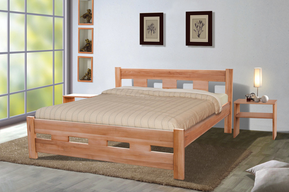 Ліжко СПЕЙС 1600*2000, натур Київ - фото 1