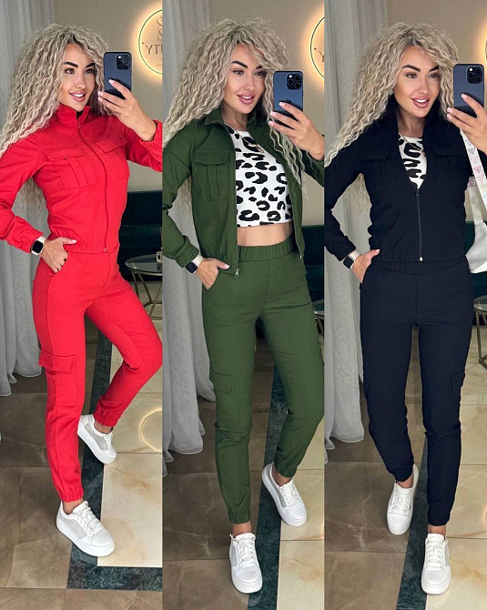 Женский модный костюм прогулочный.  42-48р Киев - изображение 2