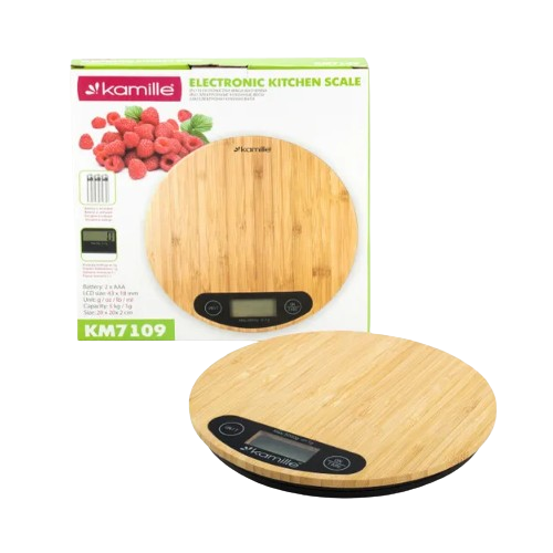 Ваги кухонні електронні 7109 KAMILLE Житомир - фото 6