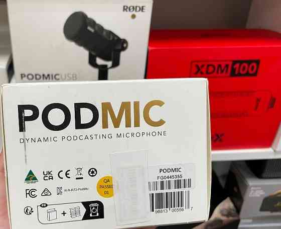 Новый Микрофон студийный RODE POD MIC Роде mic. Киев