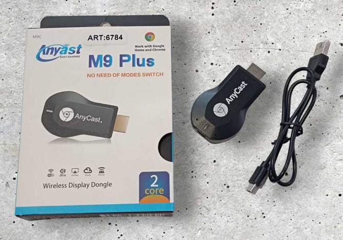 Медіаплеєр Screen mirroring HDMI живлення M9 від USB / 6784 Дніпро - фото 1