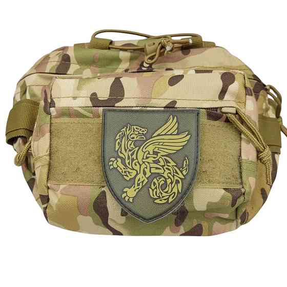 Патч / шеврон ЗСУ 158 ОМБр олива Запоріжжя