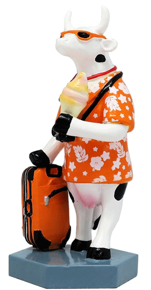 Статуэтка коллекционная корова Vacation (Size M) полирезин Киев - изображение 6