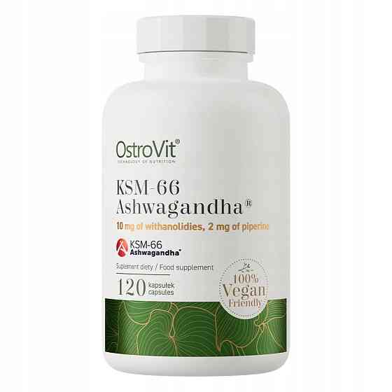 KSM-66 Ашвагандха Ostrovit KSM-66 Ashwagandha VEGE 120 caps Луцк