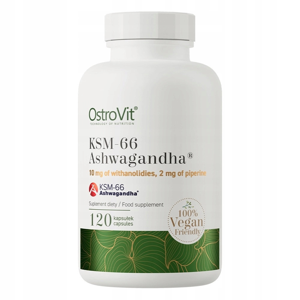 KSM-66 Ашвагандха Ostrovit KSM-66 Ashwagandha VEGE 120 caps Луцк - изображение 1