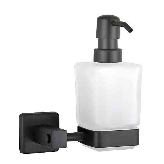 Дозатор жидкого мыла Globus Lux BQ9433 черный матовый SUS304 (000022208) Киев