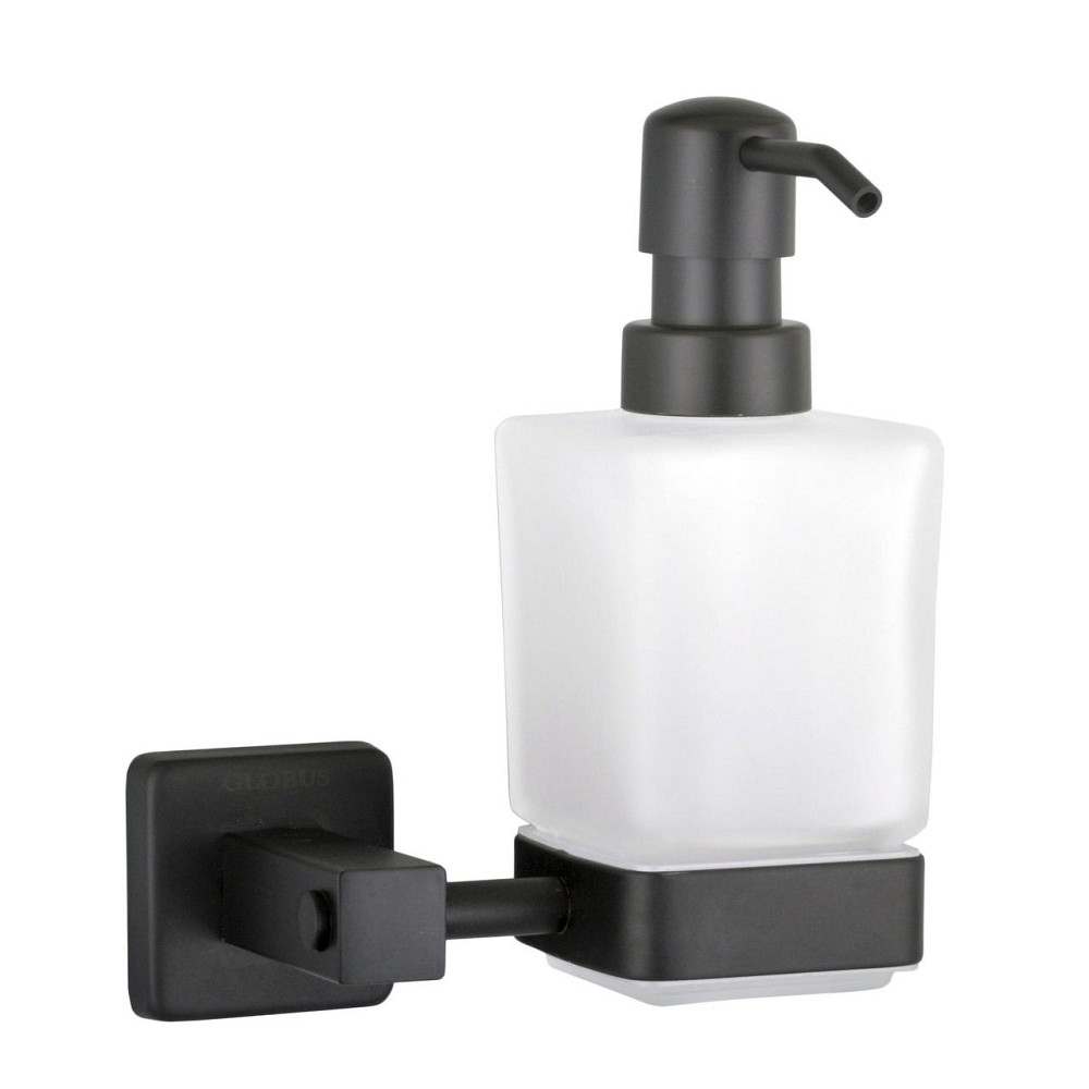 Дозатор жидкого мыла Globus Lux BQ9433 черный матовый SUS304 (000022208) Киев - изображение 2