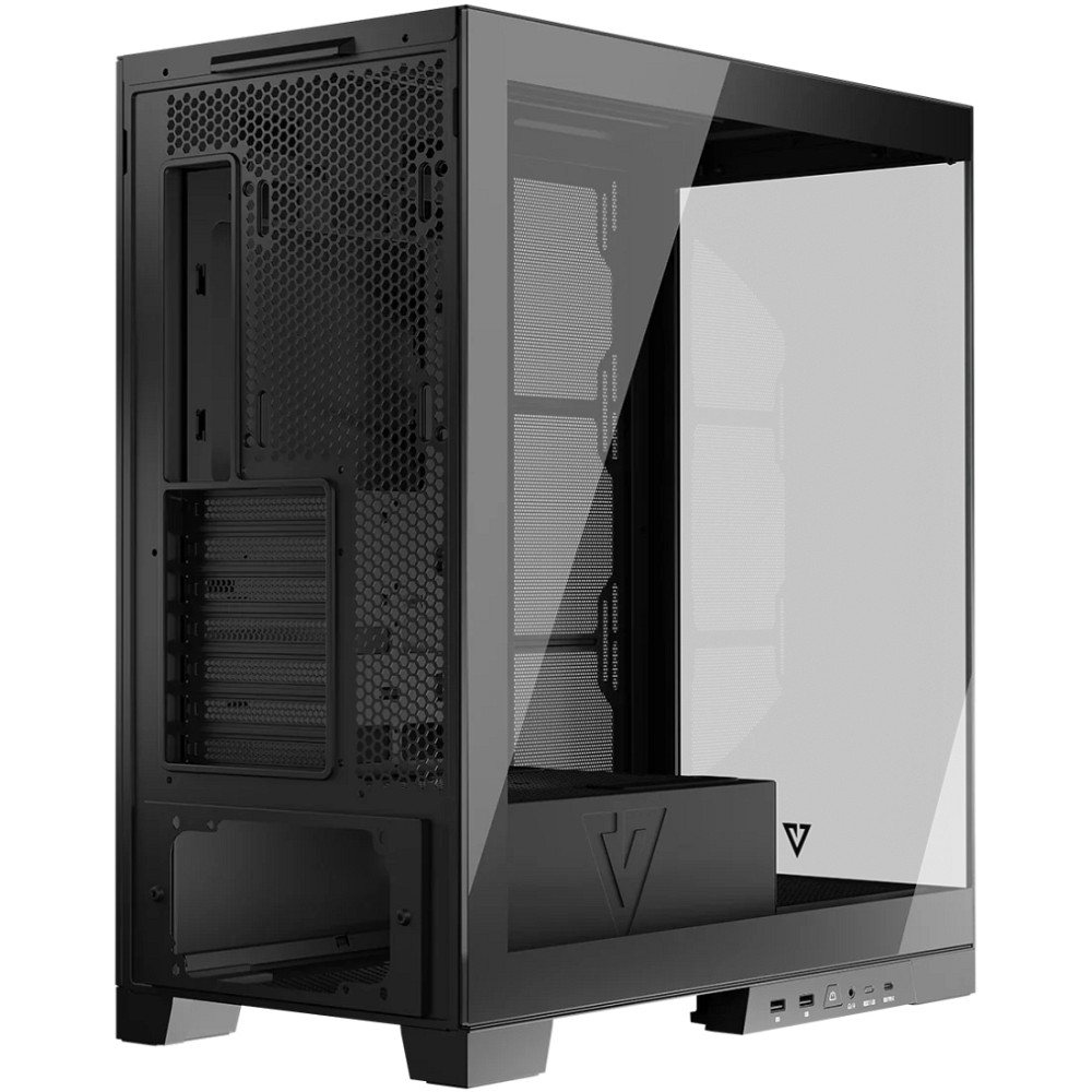 Корпус Modecom VOLCANO SPACE APEX w/o fans MIDI USB 3.0x2+TYPE-C BLACK без БЖ ATX Вінниця - фото 2