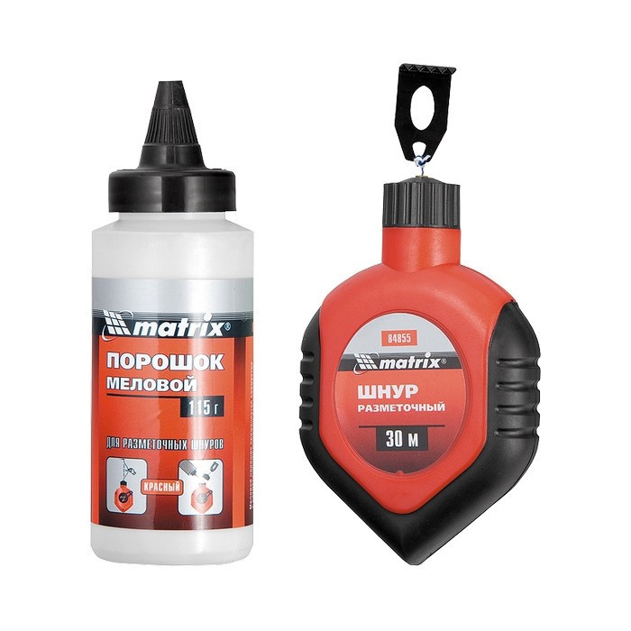 Шнур розмічальний в пластмасовому обрезиненном корп Полтава - фото 1