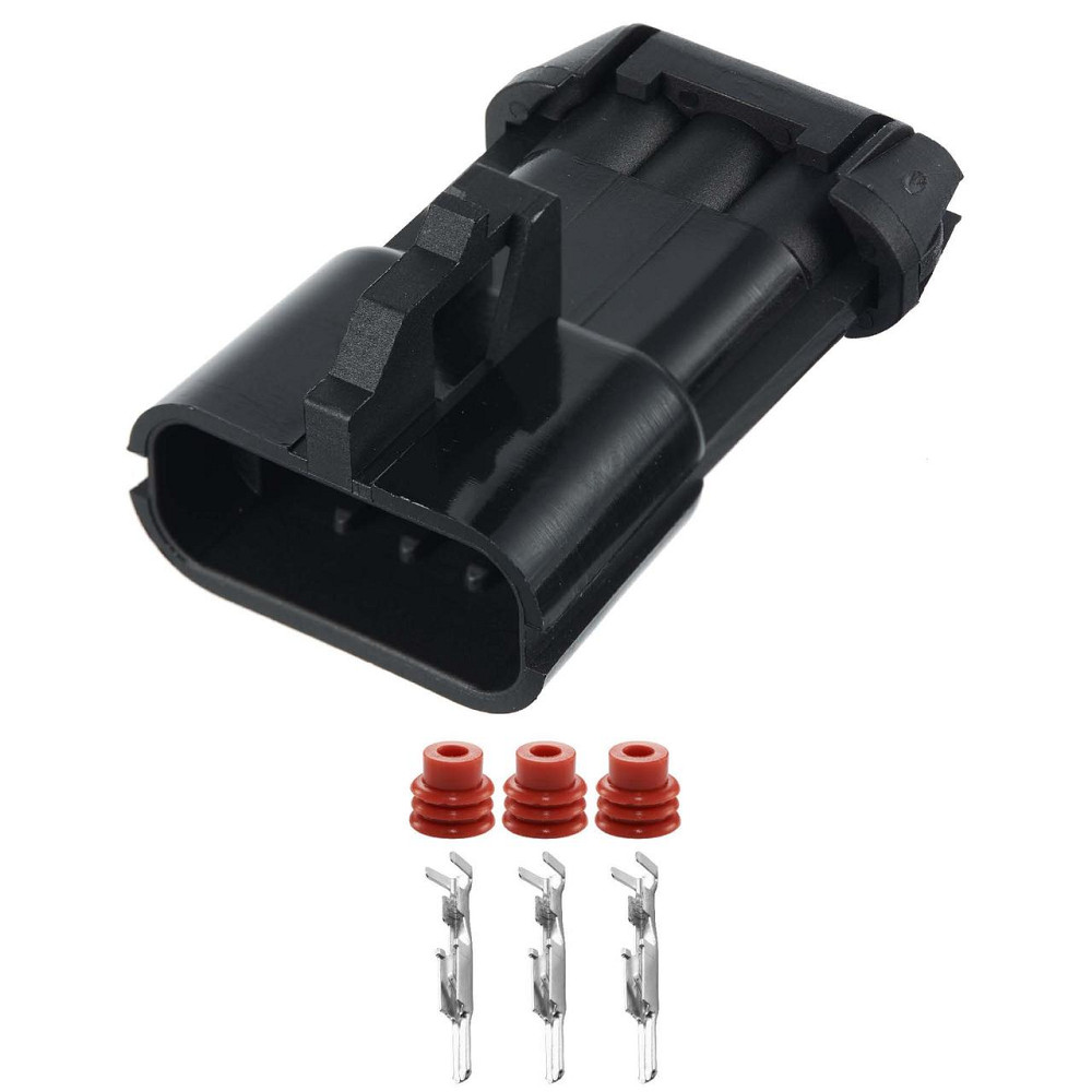 Разъем коннектор 3-кон., 15300003, APTIV (Delphi) Америка, Корея, Япония, Америка, Buick, Cadillac, Chevrolet, Daewoo, GMC 40612 Киев - изображение 1