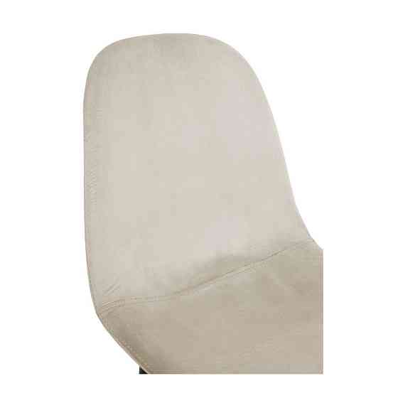 Стілець крісло барний м'який MacaoDesign U Jasmine 21 високі ніжки Світло-бежевий Київ