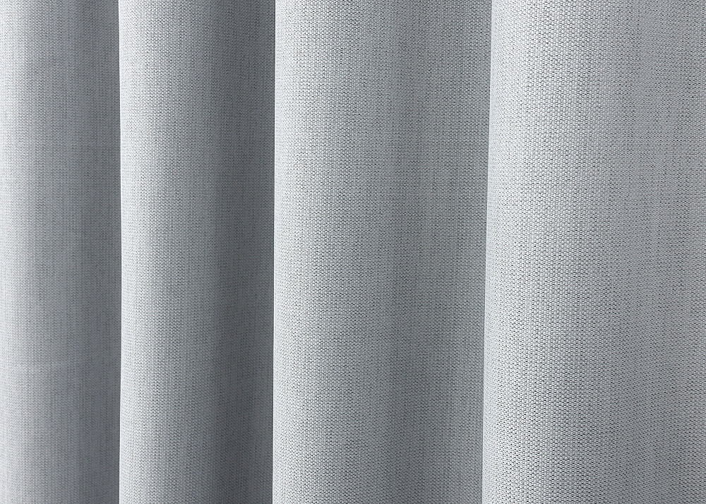 Двостороння шторна тканина блекаут з лляною фактурою, колекція “Scandi” колір сіро-блакитний 1899ш Київ - фото 4