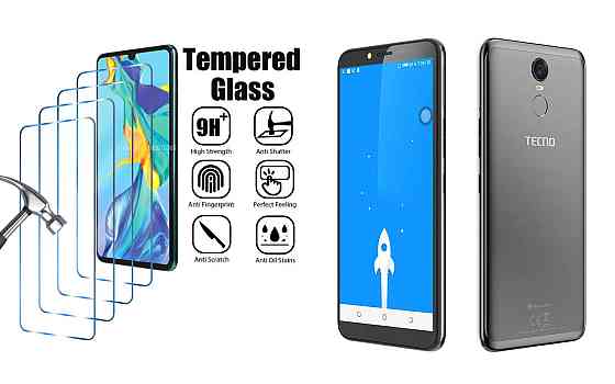 Защитное стекло ArmorGlass для TECNO Pouvoir 2 Pro (LA7 pro) – устойчивое к царапинам и ударам Киев