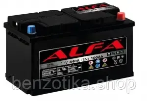 Аккумулятор ALFA 6СТ-100-АЗ(0) 840А для дому Киев