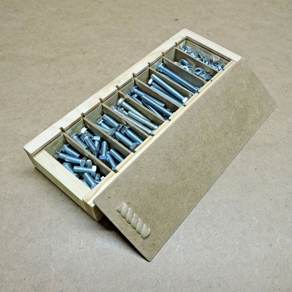 Набір 1х болтів, гайок, шайб М8 188шт Миколаїв - фото 1