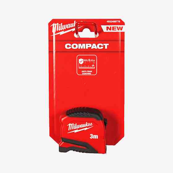 Рулетка Pro Compact MILWAUKEE (Gen 2), 3м, (19мм) Одесса