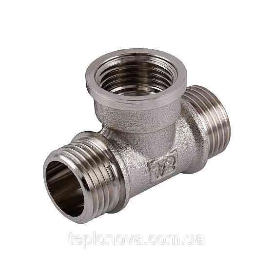 Трійник 1/2" ЗВЗ нікельований NT337S OPTIMUM Чернівці