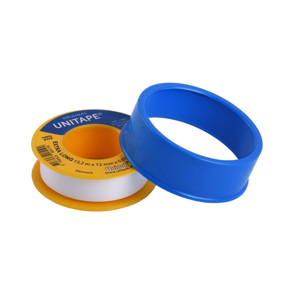 Фум лента тефлоновая Unitape (13,2 х12 х0,075) Unipak (000023467) Киев - изображение 1